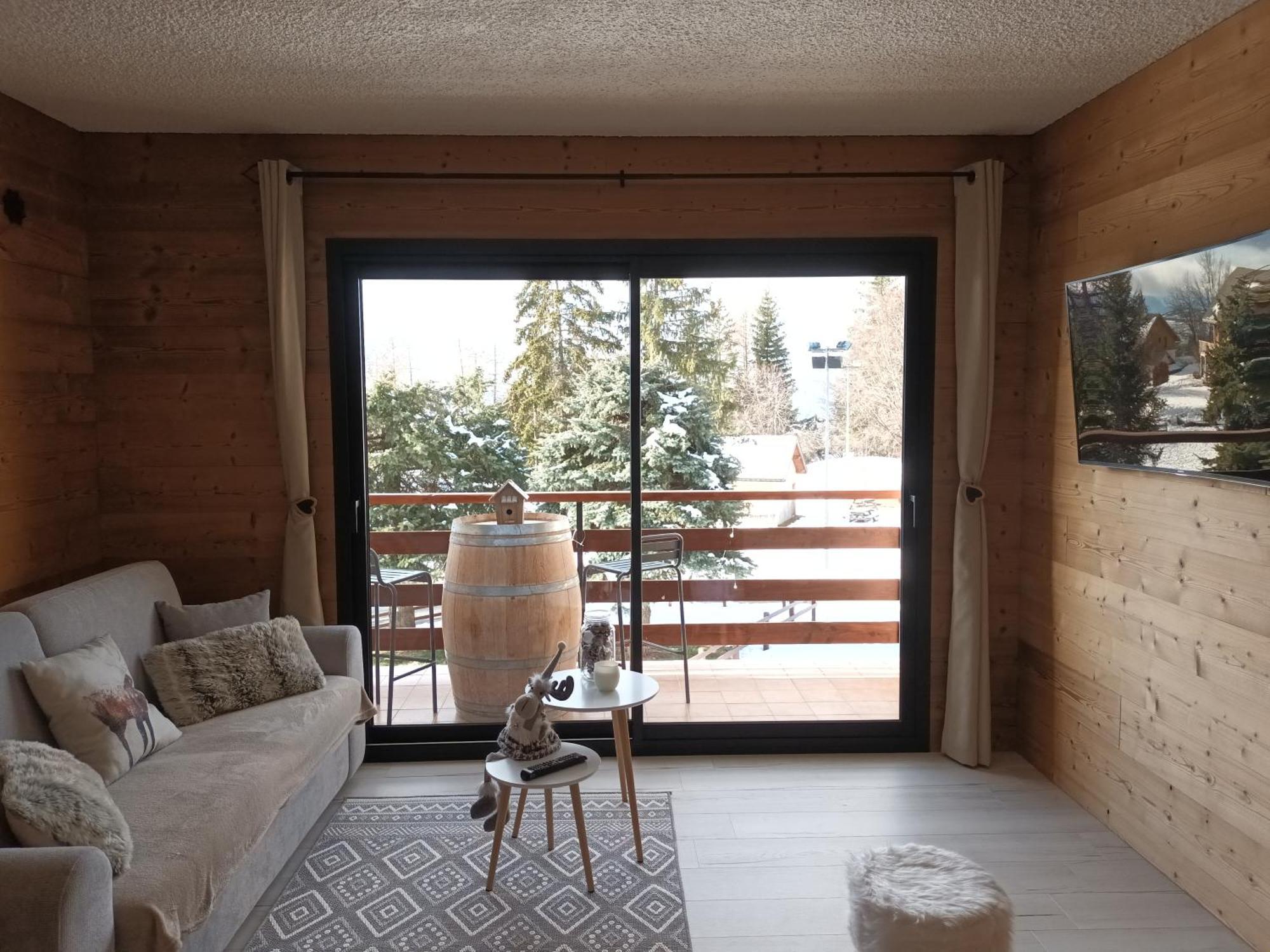 Appartement Montagne Le Flocon Saint-Michel-de-Chaillol Exterior foto